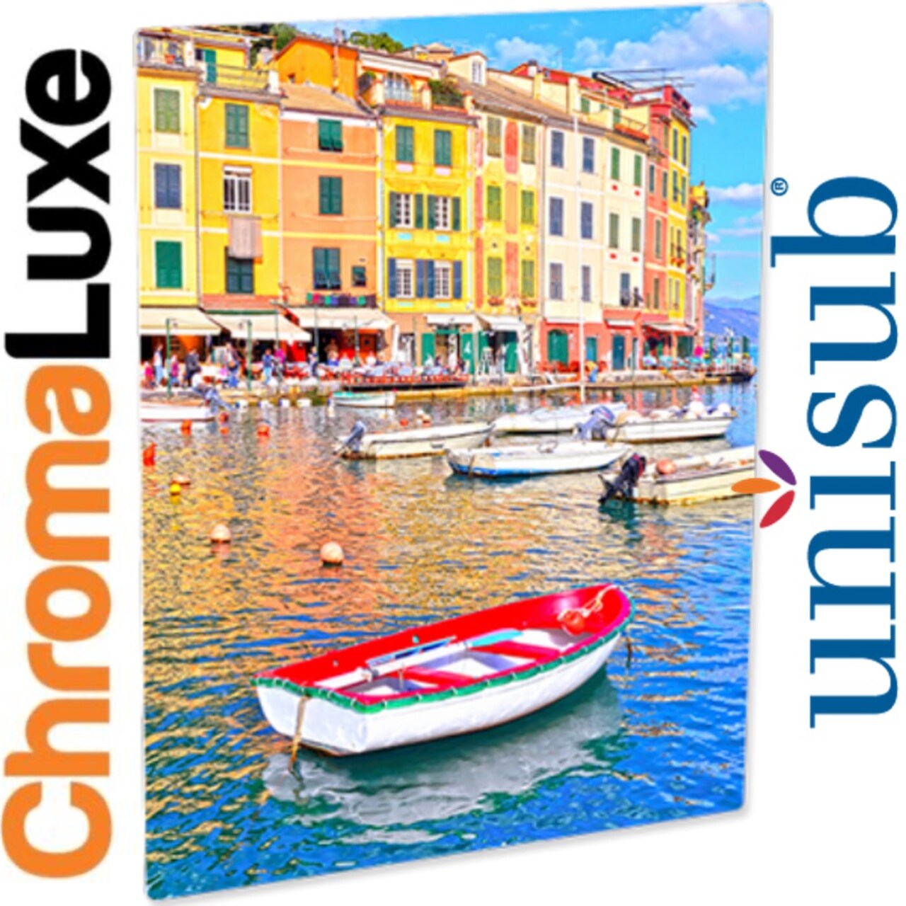 ChromaLuxe HD Gloss White Aluminum Panel 16"x20" .045" thick - 10 per Case 4016